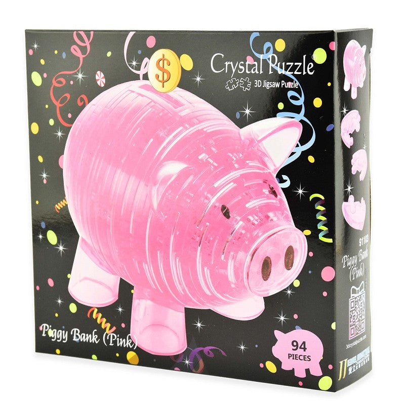 3D Crystal Puzzle Pussel spargris 94 bitar