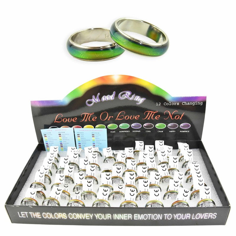 RING MOOD GLITTER (Size 6,7,8) 2cm