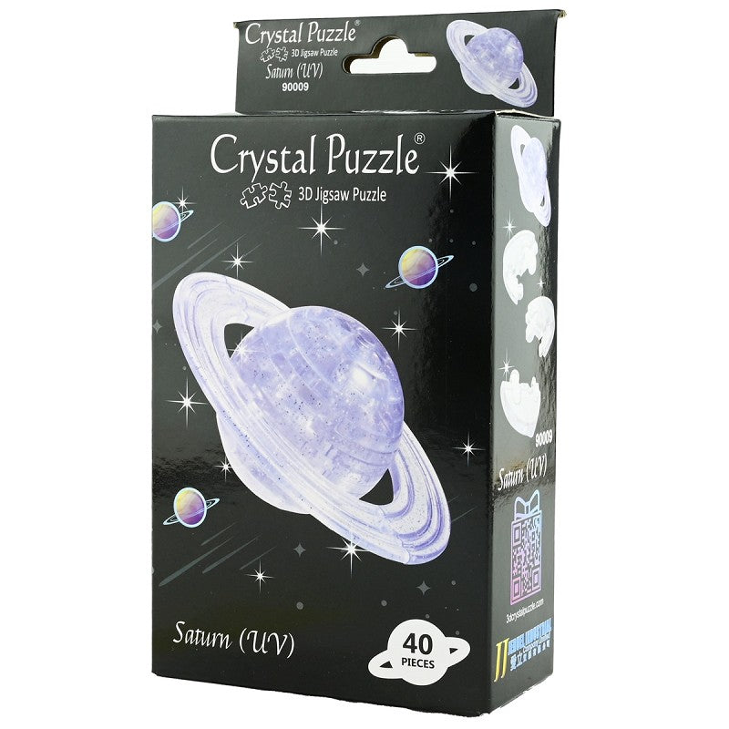 3D Crystal Puzzle Pussel Saturnus 40bitar