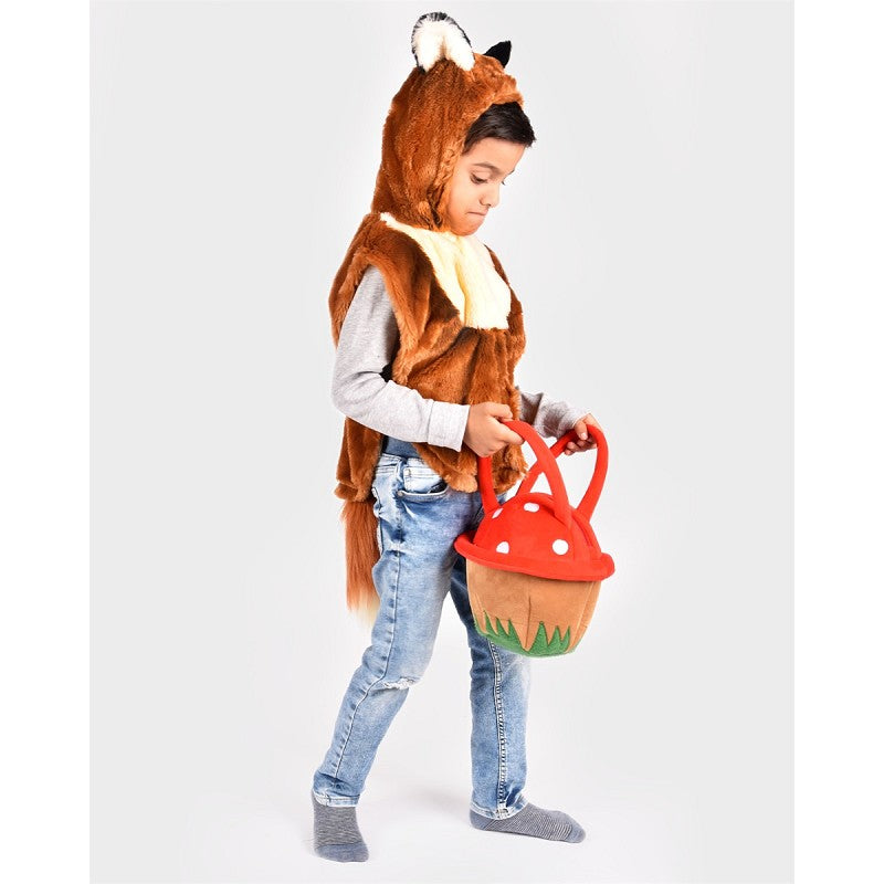 BAG MUSHROOM w. ZIPPER 22cm