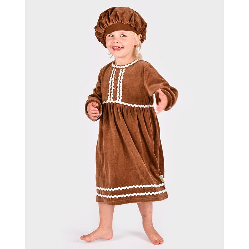 GINGERBREAD DRESS 2pcs 86-92 CL 1-2 YEARS