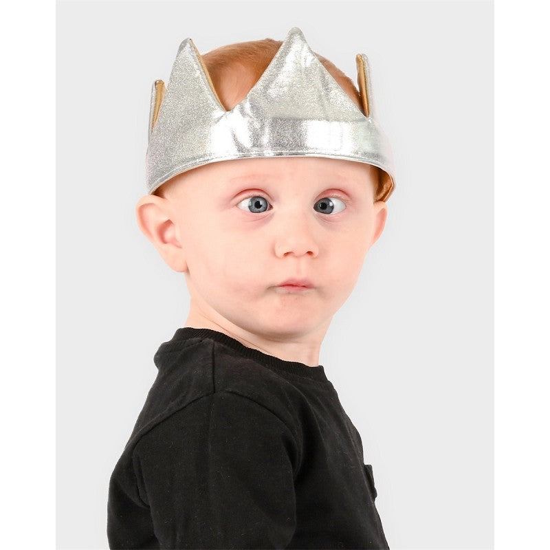 CROWN REVERSIBLE GOLD & SILVER adj 26cm