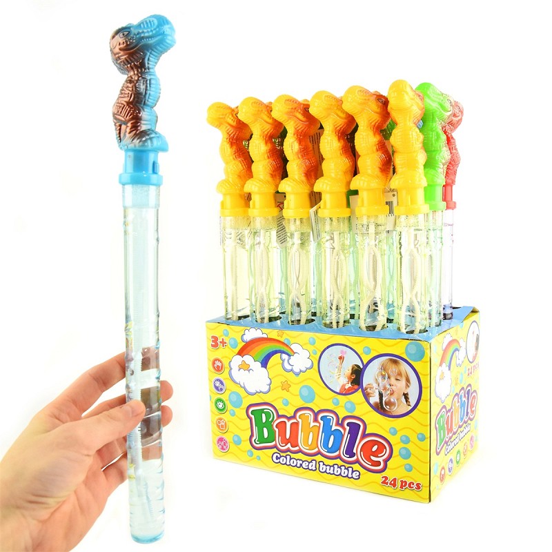 Bubblig dinosaurie 37cm