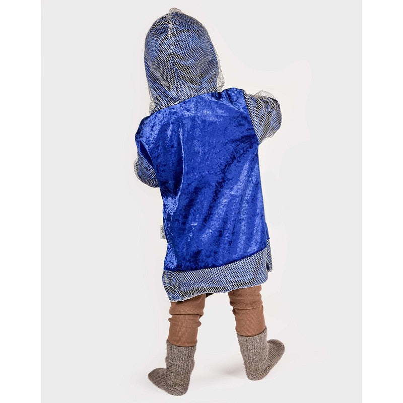 KNIGHT SHIRT W HOOD BLUE 110-116 CL 4-6 YEARS