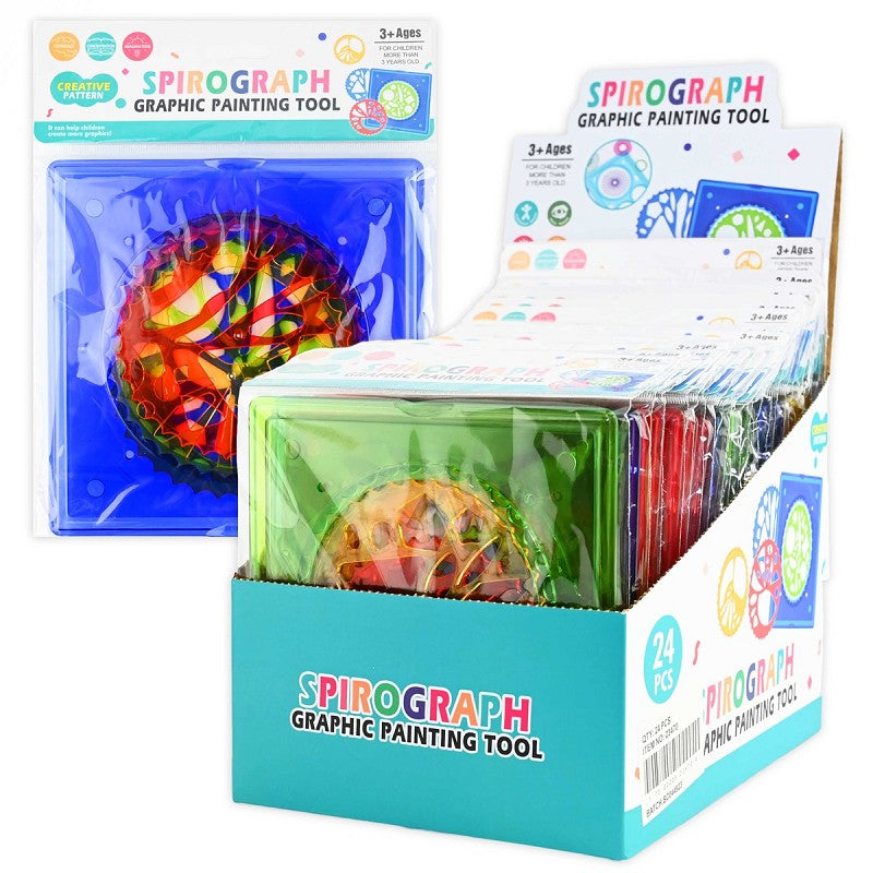 Spirograph målarverktyg 4st 15cm
