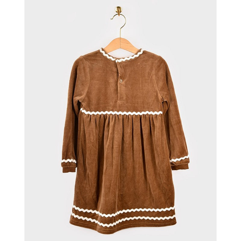 GINGERBREAD DRESS 2pcs 86-92 CL 1-2 YEARS