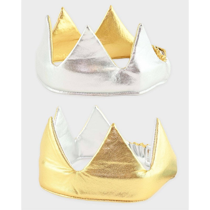 CROWN REVERSIBLE GOLD & SILVER adj 26cm