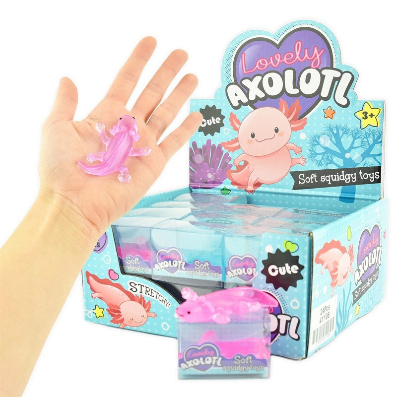 Kläm mjuk axolotl 7cm
