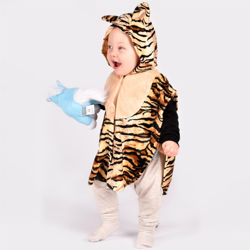Mini tigerkappa 86-110 cl 1-4 år