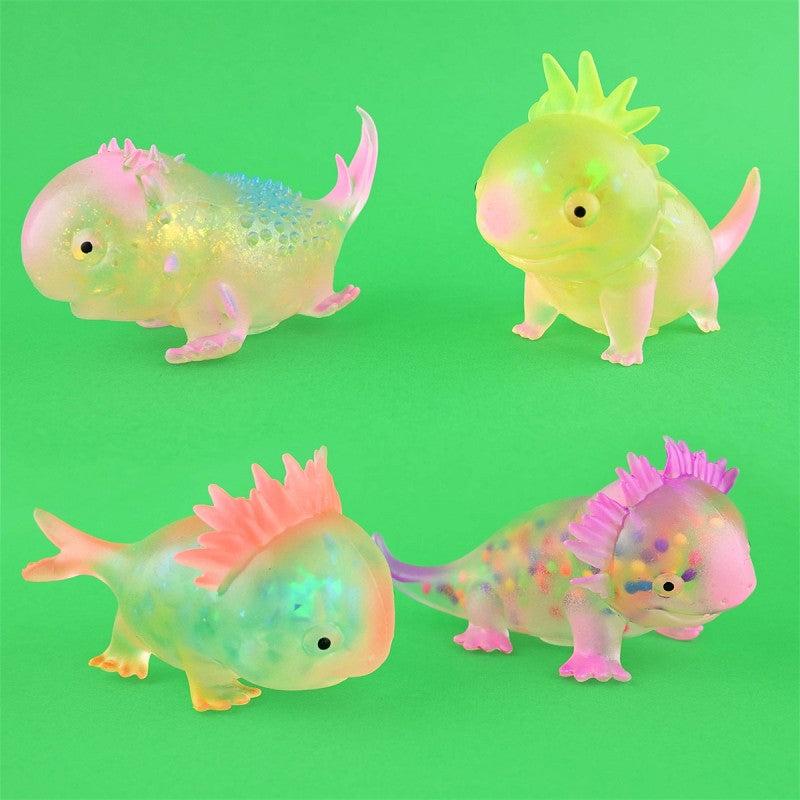 Kläm axolotl med pärlor 12cm