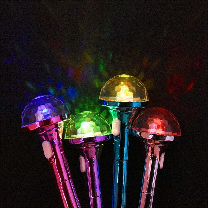 Penn disco med ljus b/o 16cm