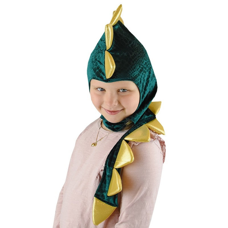 Huvdragon med guldpiggar 3-5 år