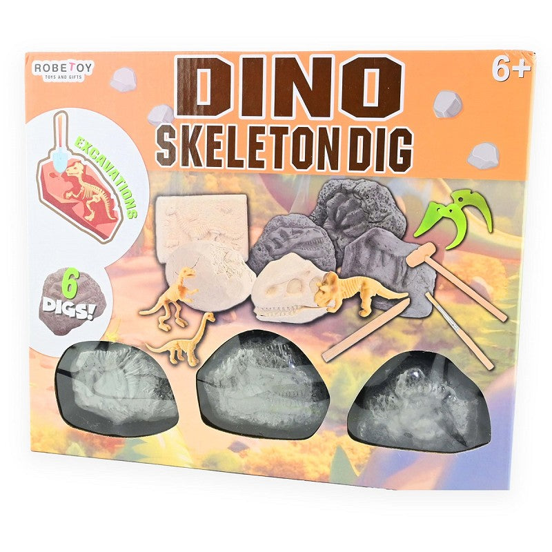 Gräv ut dinosaurie-skelett 29cm