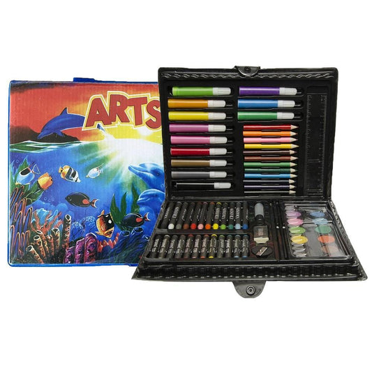 68-Pack Multifunktionell Art Set / måla / Playcolor / Färgkritor