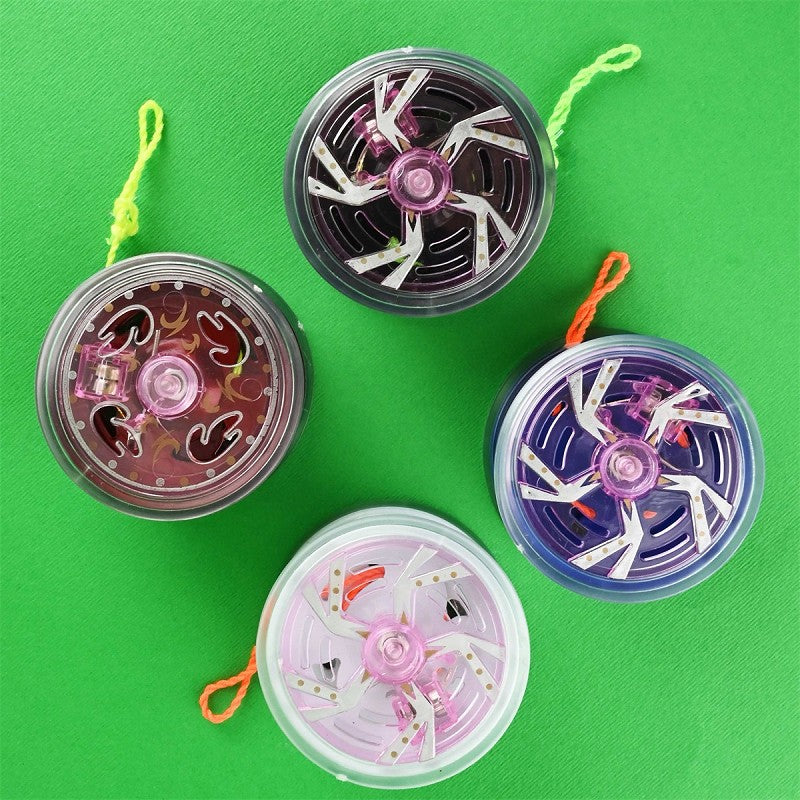 Metall yoyo med ljus 6cm