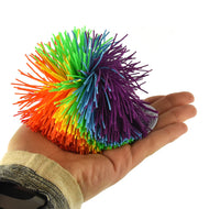 Boll pom pom regnbåge 10cm
