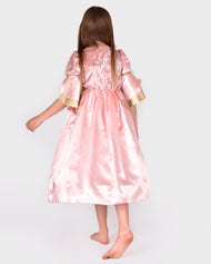 Prinsessa kunglig rosa 122-128 cl 6-8 år