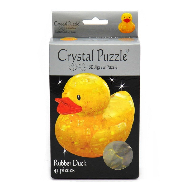 CRYSTAL PUZZLE RUBBER DUCK 43pcs