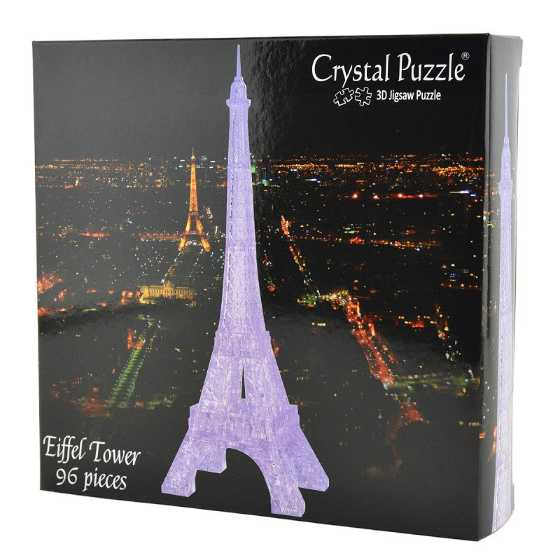 3D Crystal Puzzle Pussel Eiffeltorn klar 96 bitar