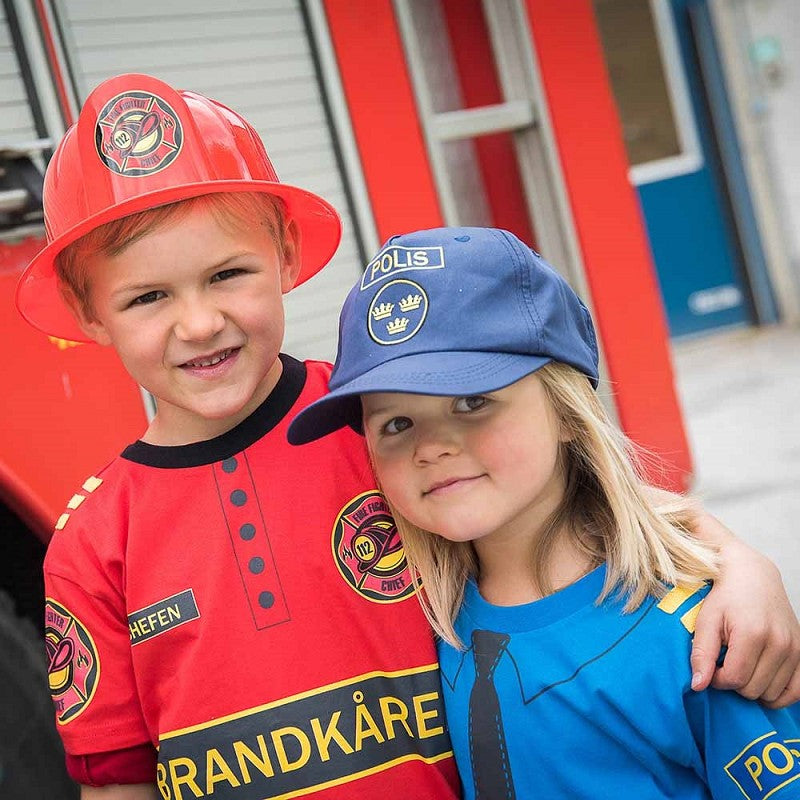 Brandmannens t-shirt i ekologisk bomull 110-116 cl