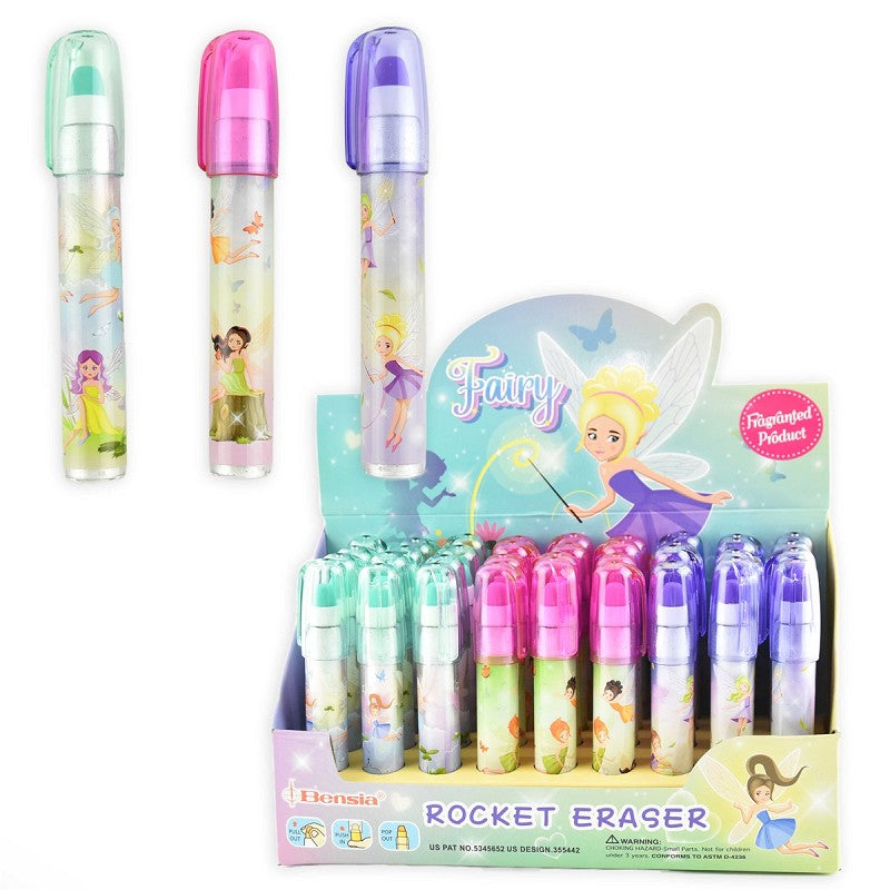 Radergummi raketfe 12cm
