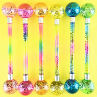 Vattenstav dubbelsidig glitter 30cm