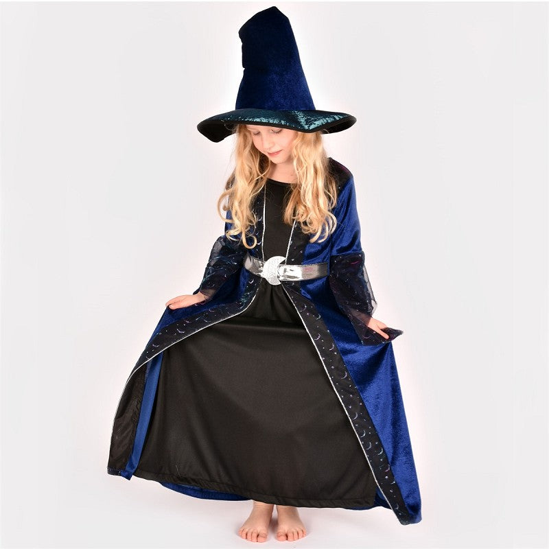 WITCH DRESS + HAT 116 CL 5-6 YEARS