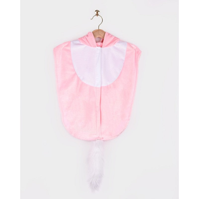 Mini mantel enhörning rosa 86-110 cl 1-4 år