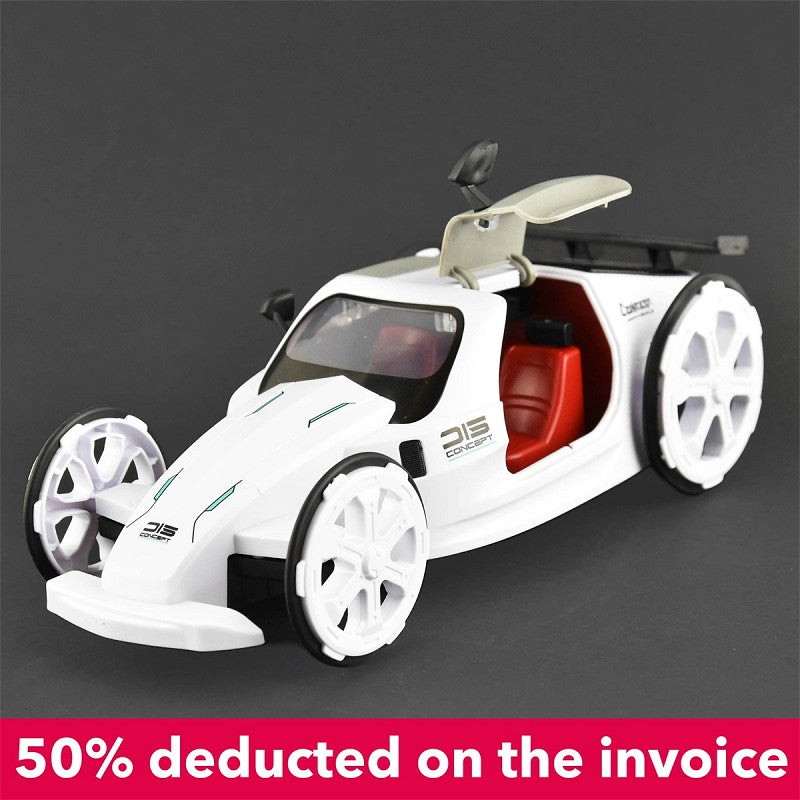 4-hjulsdriven solkonceptbil 21cm
