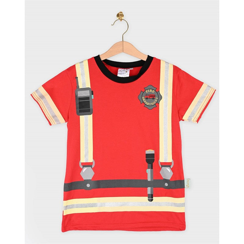 Brandmannens t-shirt 98-104 cl 2-4 år