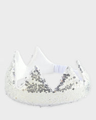 Krona silver sequin justerbar 26cm