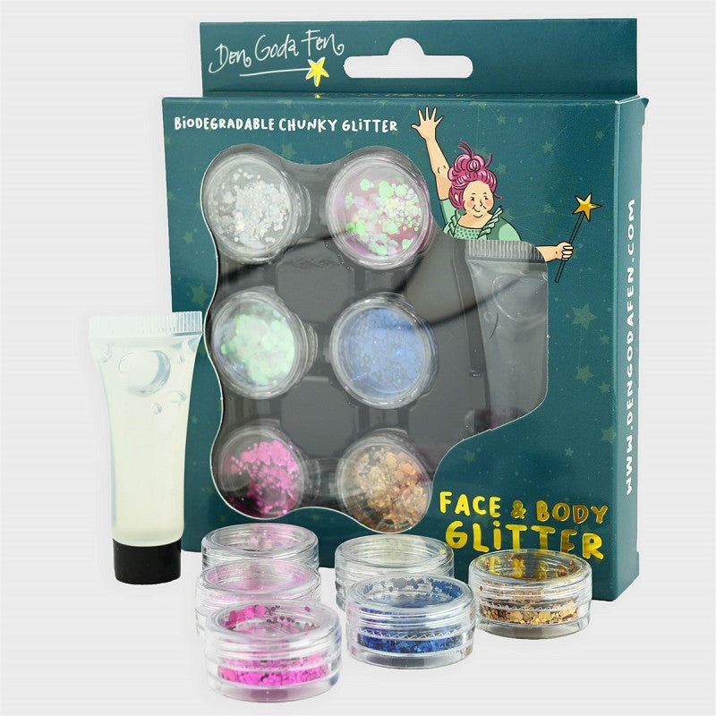 FACE & BODY GLITTER 7pcs 2cm