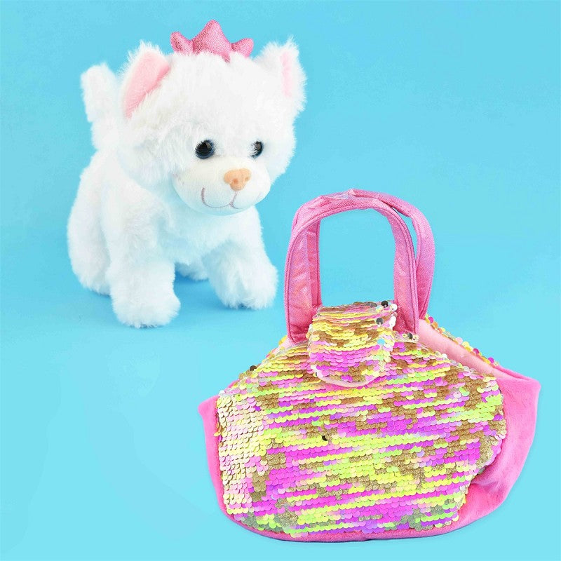 Katt i påse 26cm