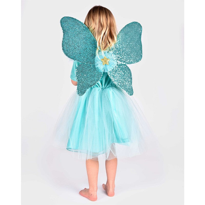 DEN GODA FEN DRESS W. ACC. 110-116 CL 4-6 YEARS