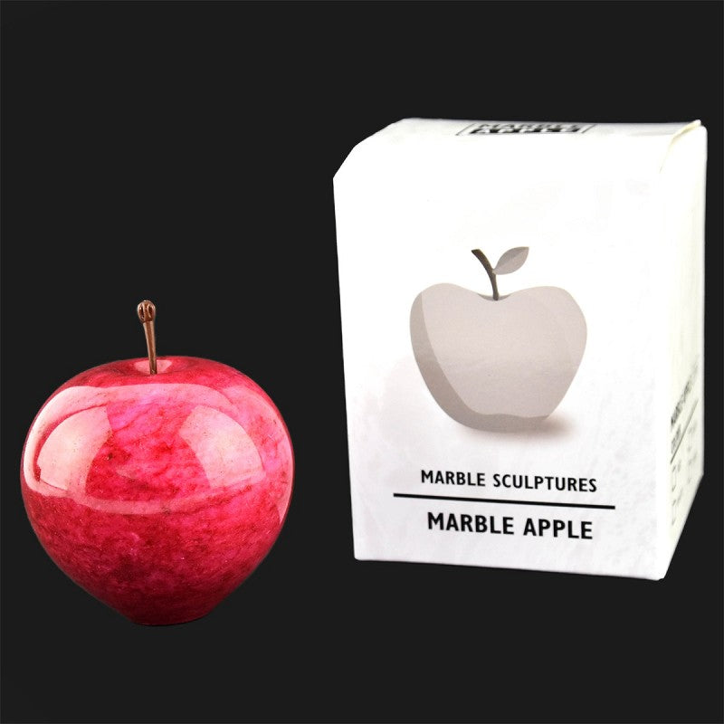 Marmoräpple stor 12cm