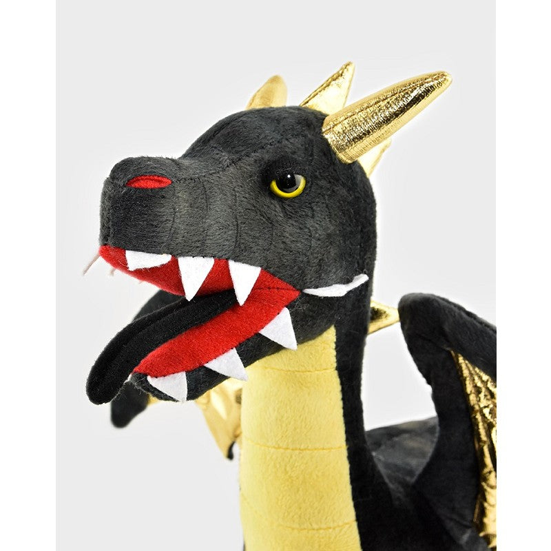 Svart liten drake 45cm