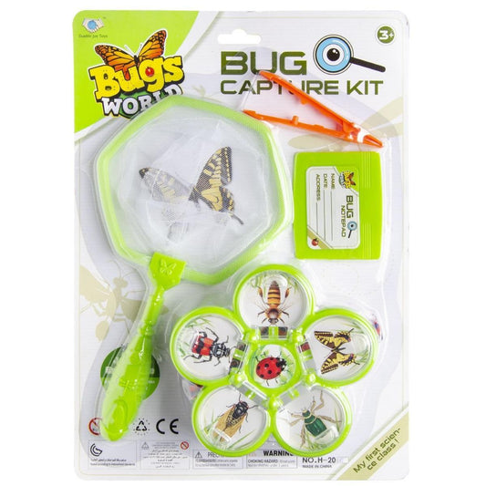 Barn Camping Insekter Bug Butterfly Catcher Net / Samlarbox