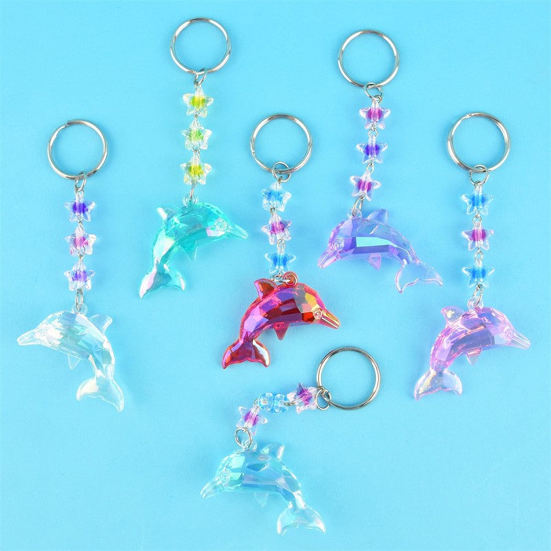 Nyckelring delfin 5cm