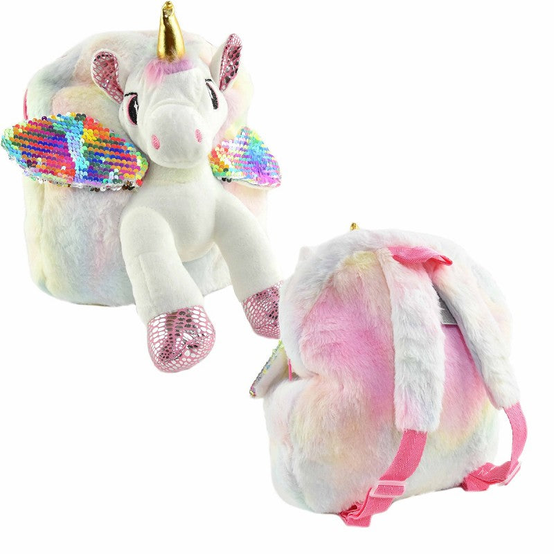 BACKPACK UNICORN w WINGS 30cm