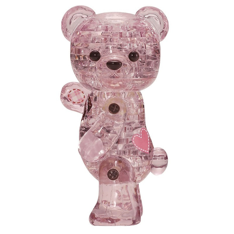 3D Crystal Puzzle Pussel björn lilja 48 bitar