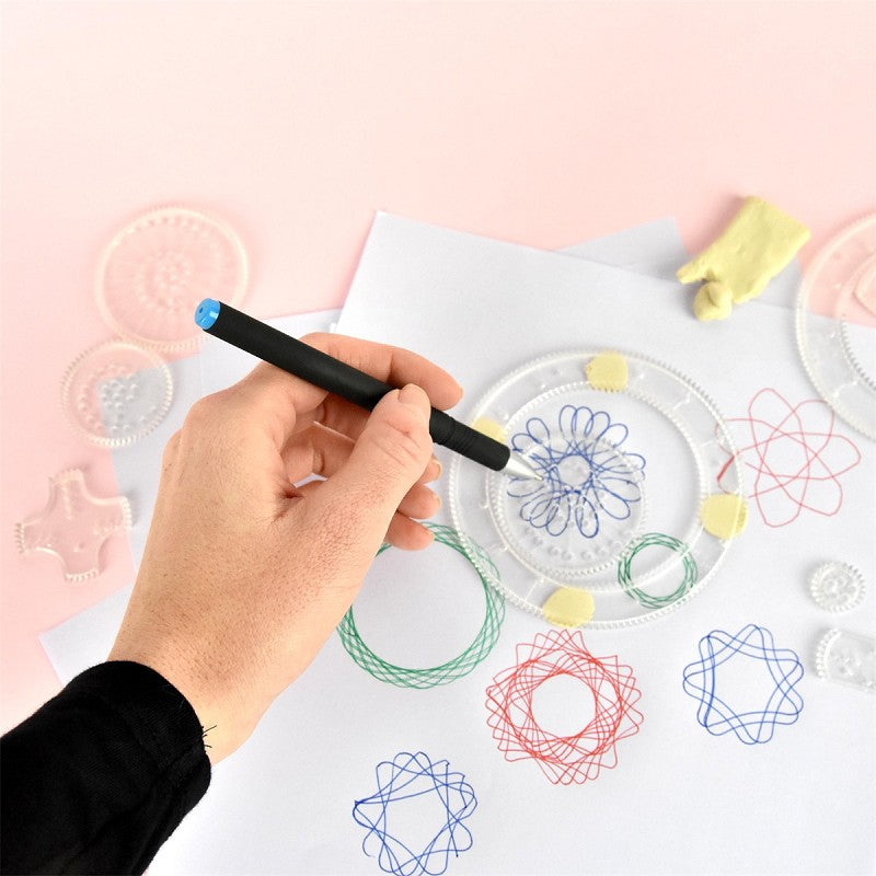 Spirograph-set 26 delar 1-32cm