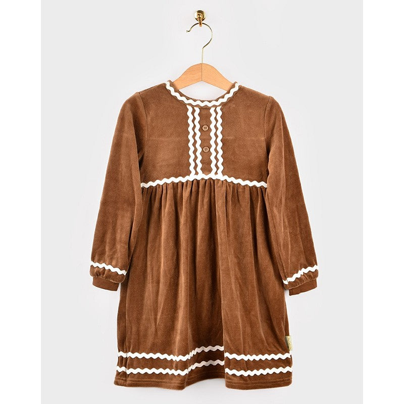 GINGERBREAD DRESS 2pcs 86-92 CL 1-2 YEARS