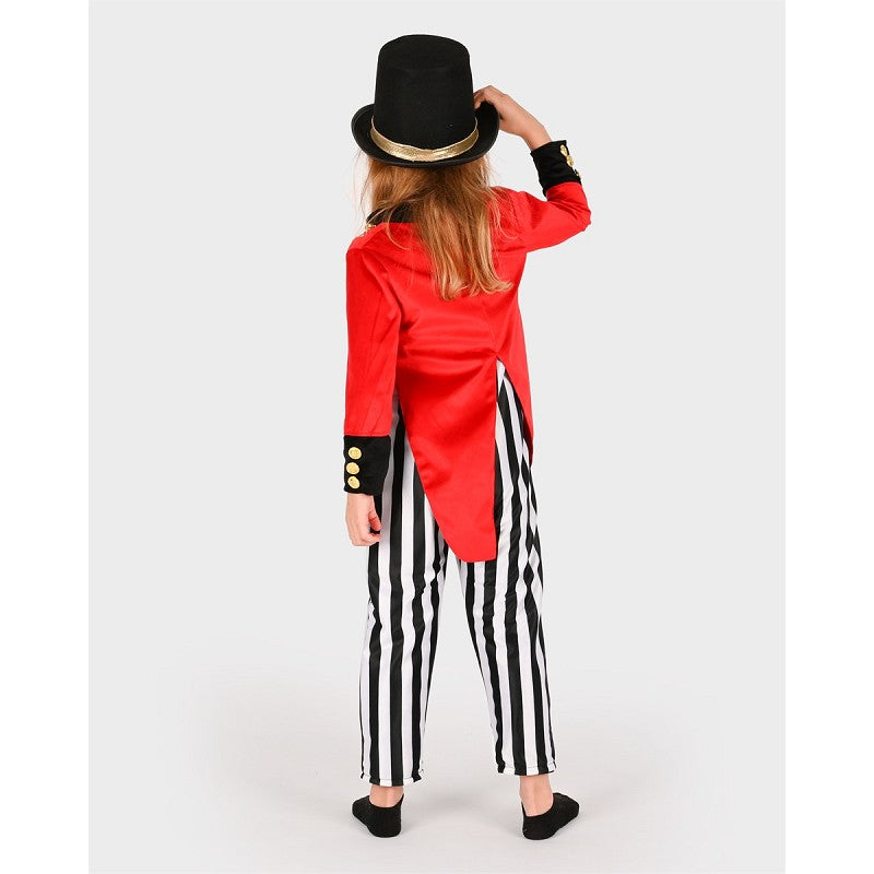 Cirkusdirektörsset med hatt 122-128 cl 6-8 år