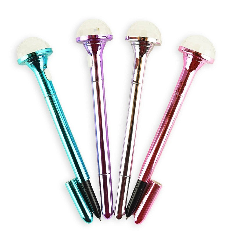 Penn disco med ljus b/o 16cm