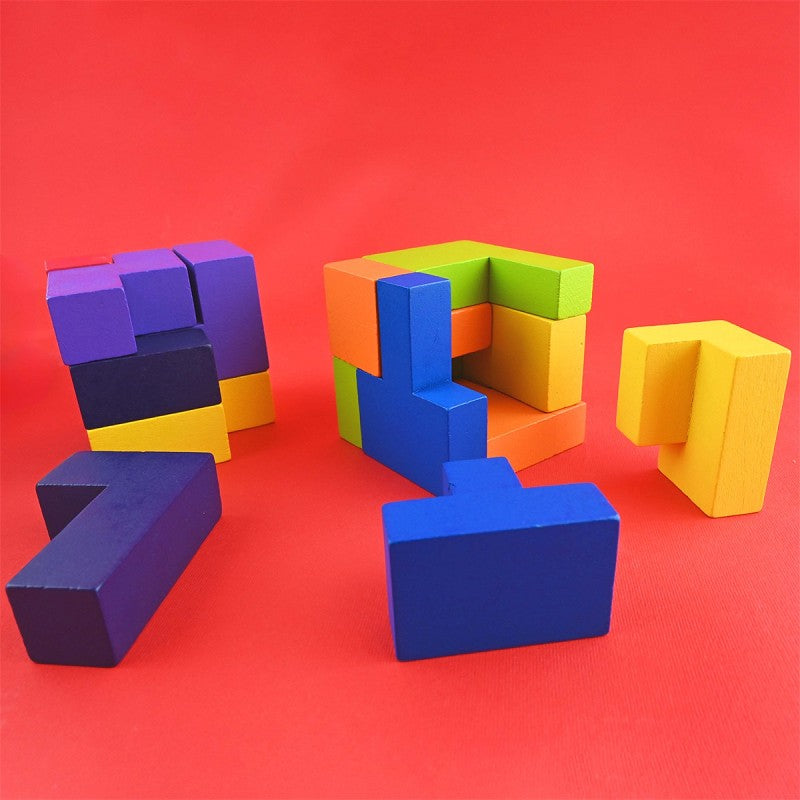 Pusselkub 7cm