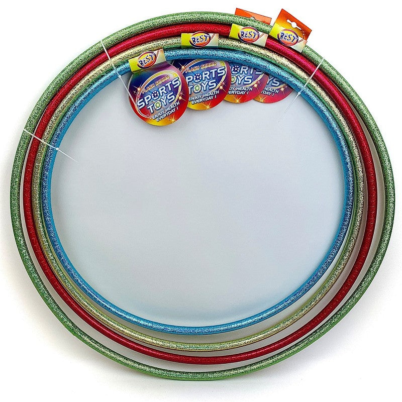 Glittrande Hulahoppring 82/76/72/66cm