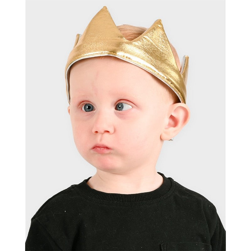 CROWN REVERSIBLE GOLD & SILVER adj 26cm