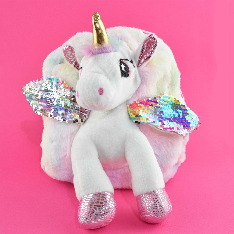 BACKPACK UNICORN w WINGS 30cm