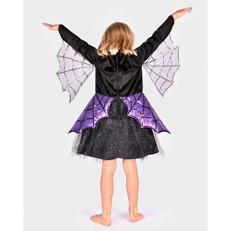 DRESS SPIDER w HEADBAND 134-140 CL 8-10 YEARS