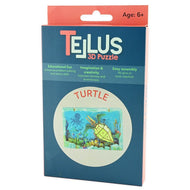 3D-pussel Sköldpadda – Teater & Vykort (17 cm)